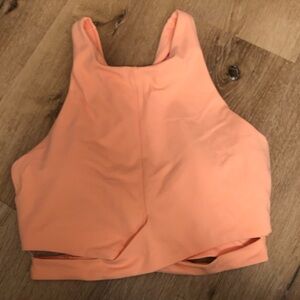 New Without Tag Athleta Orange Crop Top